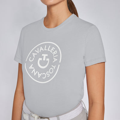Cavalleria Tosacana Orbit T-Shirt Ljusgrå