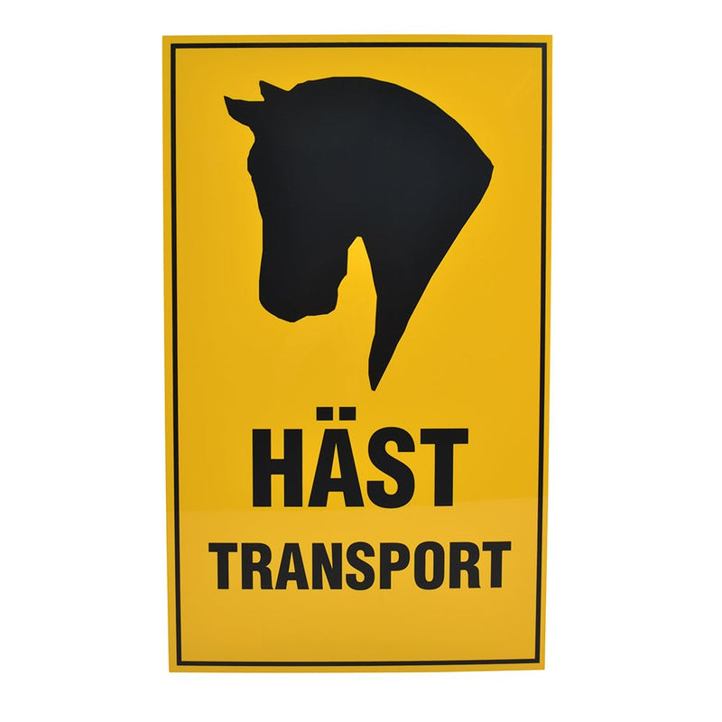 Transportskylt - Equestrian Club Sweden - Hansbo Sport